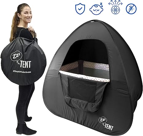 blackout cover for travel cot