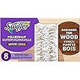 Swiffer PowerMop Wood Mopping Pad Refills for Floor Cleaning, 8 Count