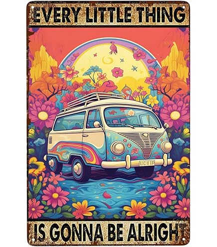 Amazon.com: Hippie Parking Only Others Stoned Vintage