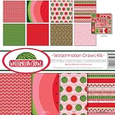 Reminisce Watermelon Crawl Scrapbook Collection Kit
