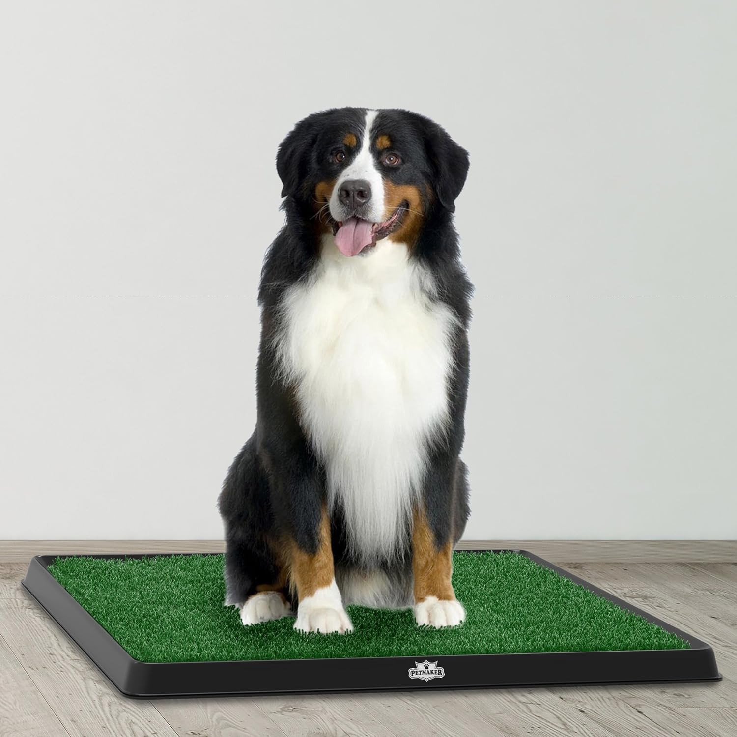 PETMAKERThe Indoor Restroom Puppy Potty Trainer for Pets, Medium, Green (80-ST2025) : Pet Supplies