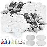 Nice2Have 200 Sets of Pinback Button Parts 32mm (1.25 inch) - Button Maker Supplies for Button Maker Machine