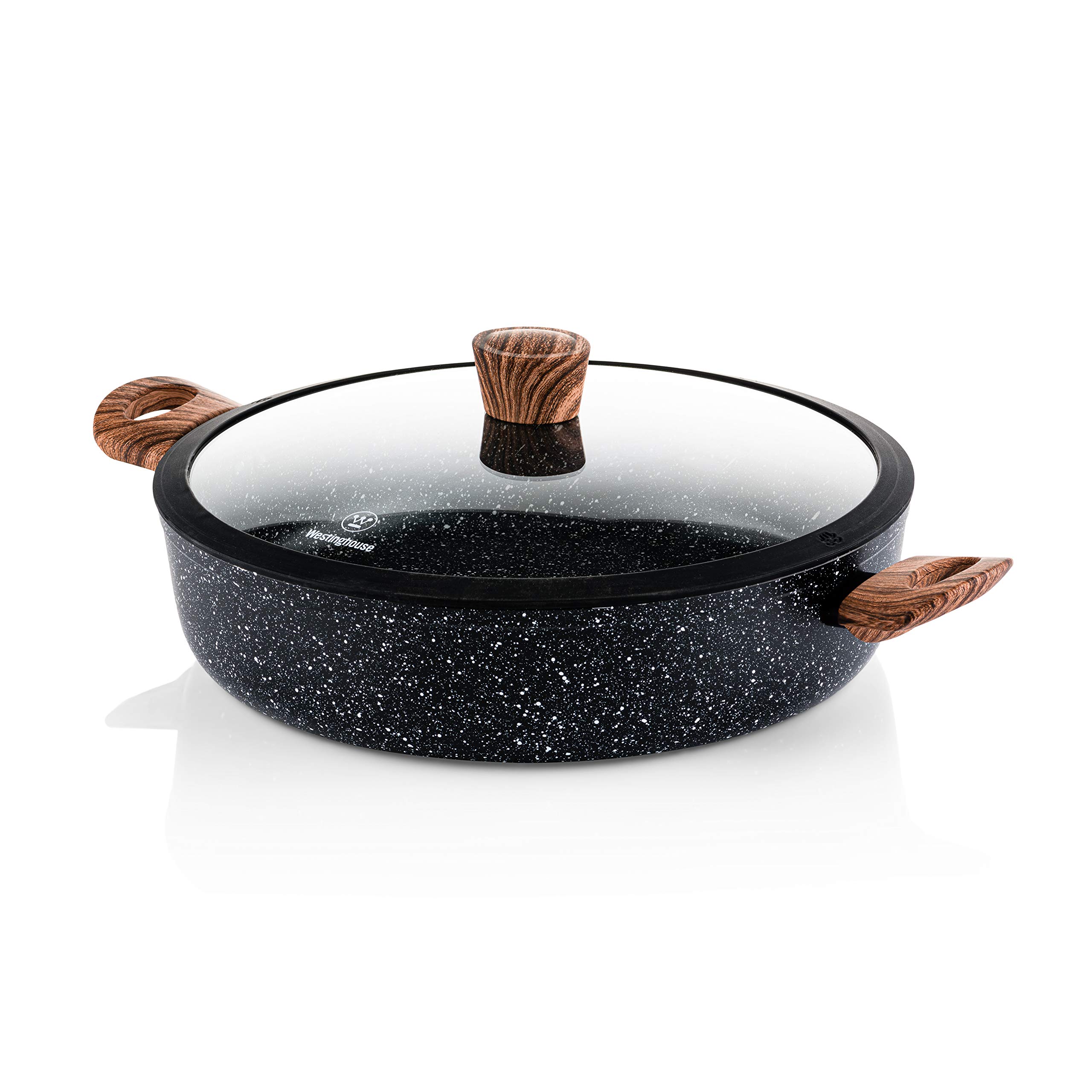 Westinghouse Frying Pan with Lid Non Stick - Ø 32 cm Saute Pan - Casserole Dish for Induction Gas Electric & Ceramic Hob - Special Edition