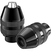 2-Pack Keyless Chuck, 1/32" to 1/8" Replacement 4486 Drill Keyless Bit Chuck Shank Rotary Tool Quick Change Adapter Kit Compatible for Dremel 4486 Model 395 3000 4000 4300 8220 3000 7300 Multipro