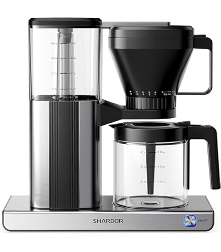 Amazon.com: BELLA Pro Series - Cafetera de 8 tazas de acero inoxidable :  Hogar y Cocina