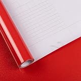Hode Red High Gloss Vinyl Wrap Furniture Self Adhesive 30cmx3m Glitter view 9