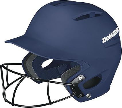 Download Amazon Com Demarini Paradox Youth 6 1 2 And Below Helmet With Fastpitch Mask Navy Sports Outdoors PSD Mockup Templates