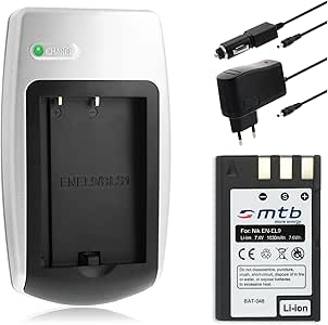 Caricatore USB Per Batterie Nikon EN-EL9 - Compatibile Con D3000, D40, D5000, D60 - Foto 12