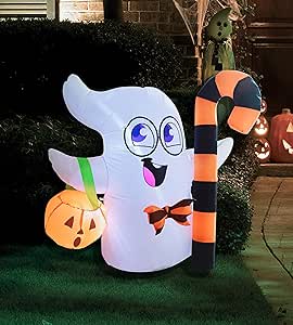 Joiedomi - Bastón inflable para Halloween de 107 cm de altura, con