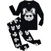 KikizYe Little Boys Long sleeve Pajamas Kids jammies Child Pjs