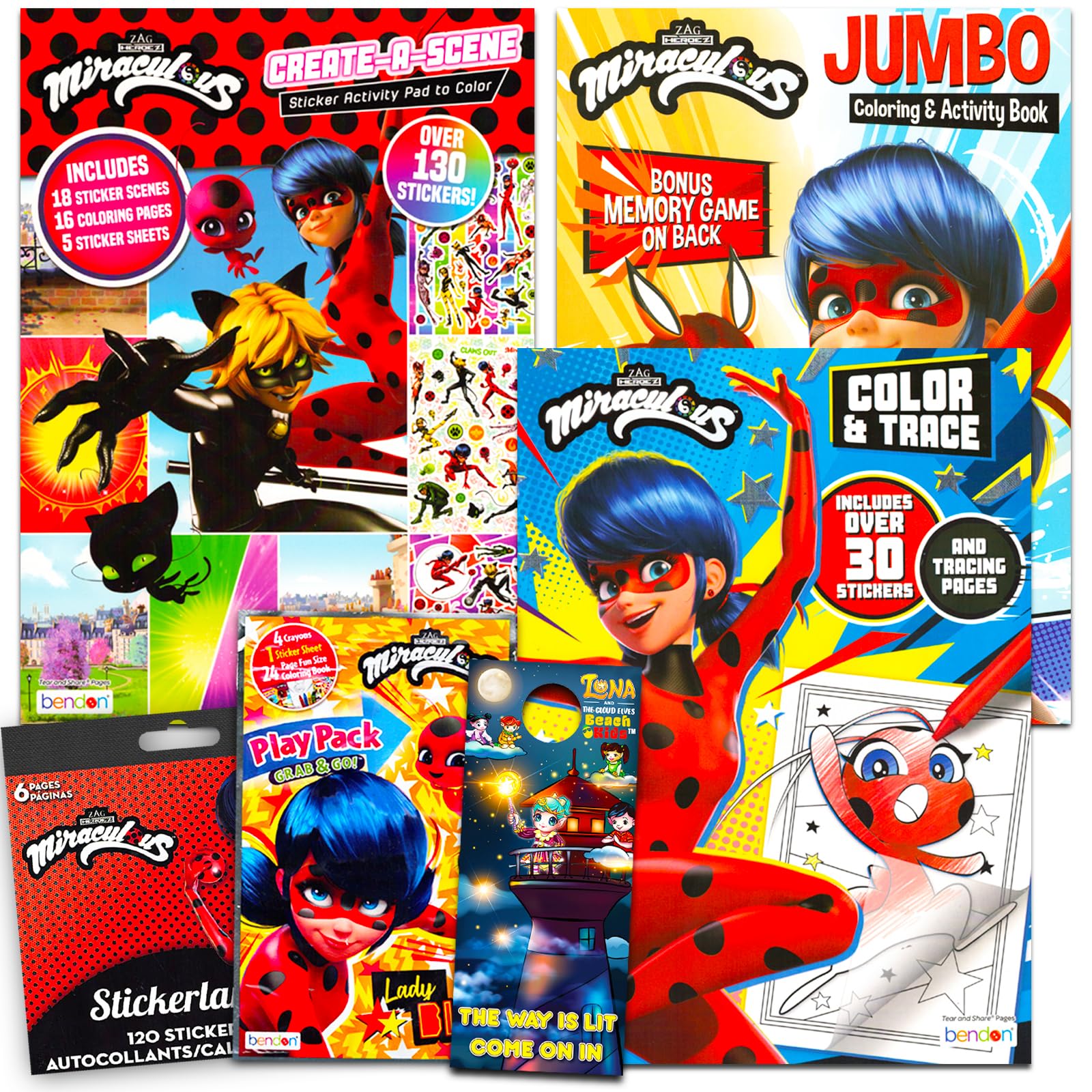 Mua Ladybug Activity Set for Kids - Bundle with Miraculous Ladybug 80pg ...