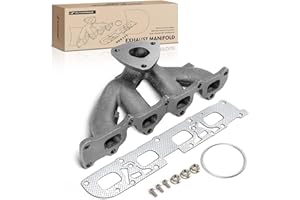 A-Premium [L4 2.4L] Engine Exhaust Manifold W/Gasket & Bolts & Nuts Fit for Chevrolet Equinox 2010-2012, Captiva Sport 2012 & GMC Terrain 2010-2012, Sport Utility Only, Replaces 12609823