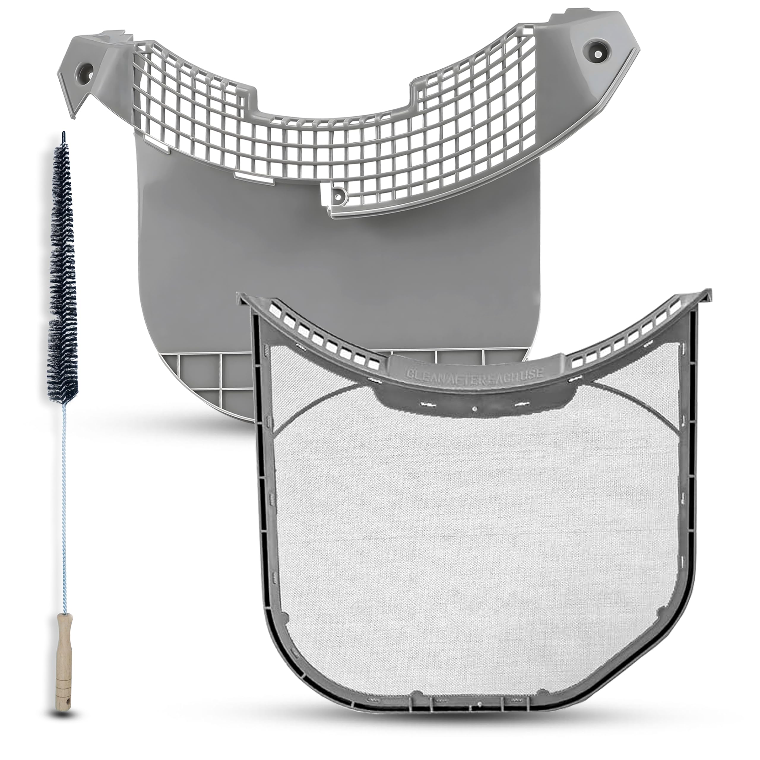 Photo 1 of DLEX3370W DLEX3370V DLEX3370W DLEX3470W DLEX3550W DLEX3570W DLEX3875W Dryer Lint Filter Screen Trap For LG Dryer DLGX3701W DLGX4271W DLGX4071W DLGX3371V DLGX3361V DLGX3361W & Housing Guide Cover