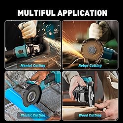 APROTII 4-1/2" Cordless Angle Grinder for Makita