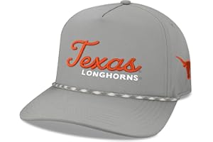Legacy NCAA Officially Licensed Rope Hat, Lightweight Cap for Men & Women, Caddy, One Size Fits Most, Snapback Closure