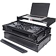 ProX X-DDJFLX4LTBL ATA Flight Road Case For Pioneer DDJ-FLX4 DDJ-SB3 DDJ-400 DJ Controller with Laptop Shelf - Black Finish