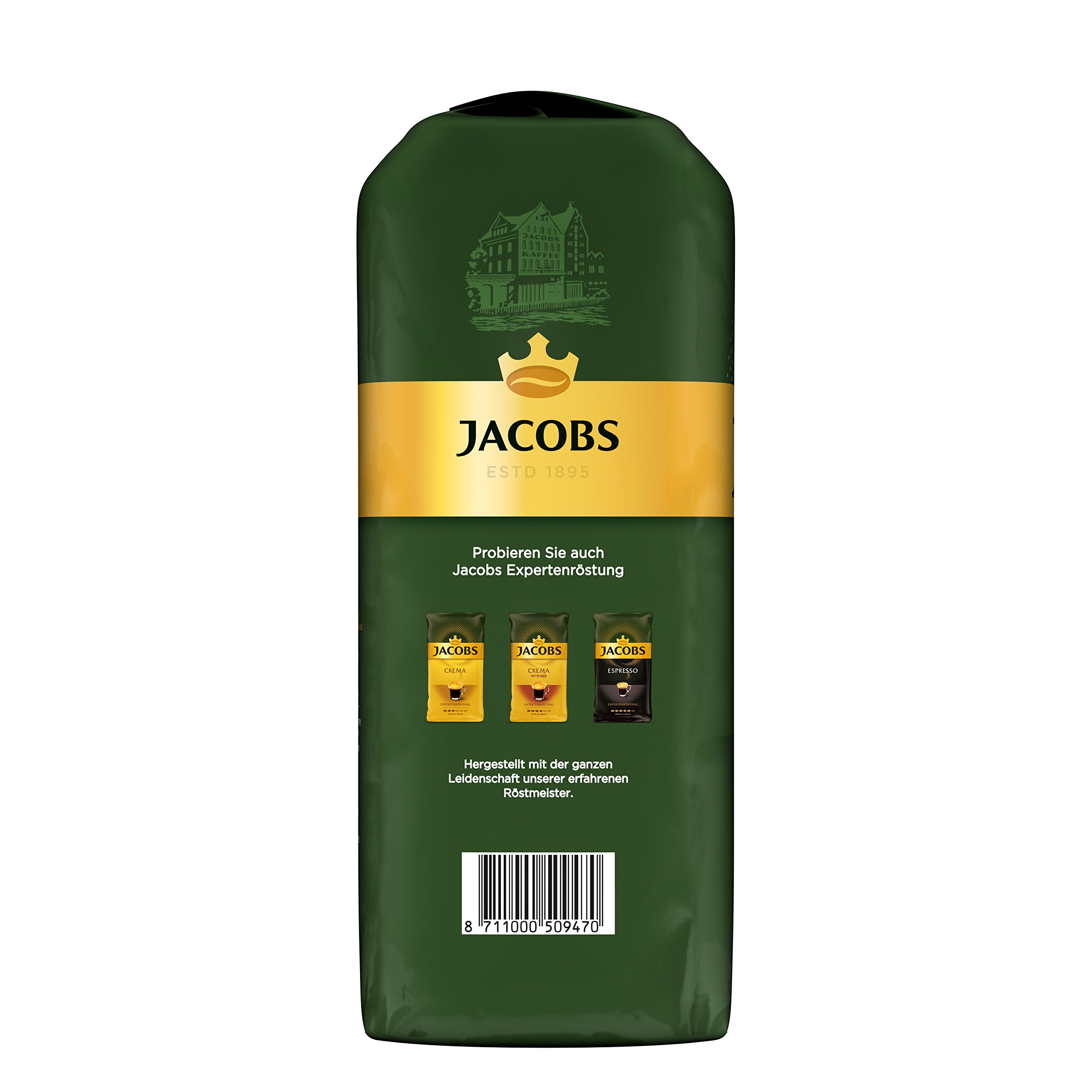 Jacobs Kronung Crema Whole Bean Coffee 1000 Gram / 35.2 Ounce (Pack of 1)