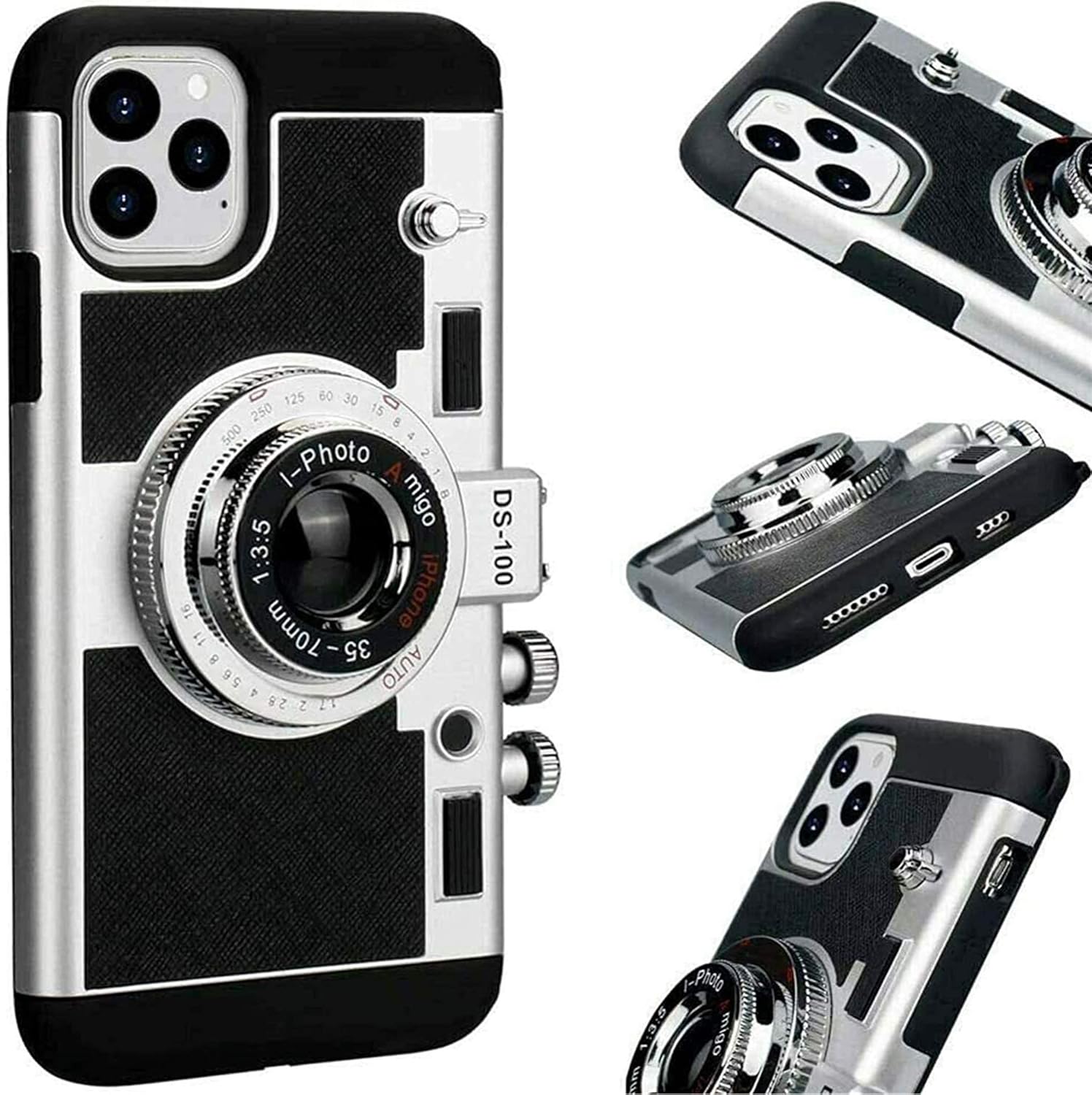 New Emily in Paris Phone Case Vintage Camera, for iPhone 11/12 PRO MAX