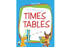 My First Padded Board Books of Times Table: Multiplication Tables From 1 - 20