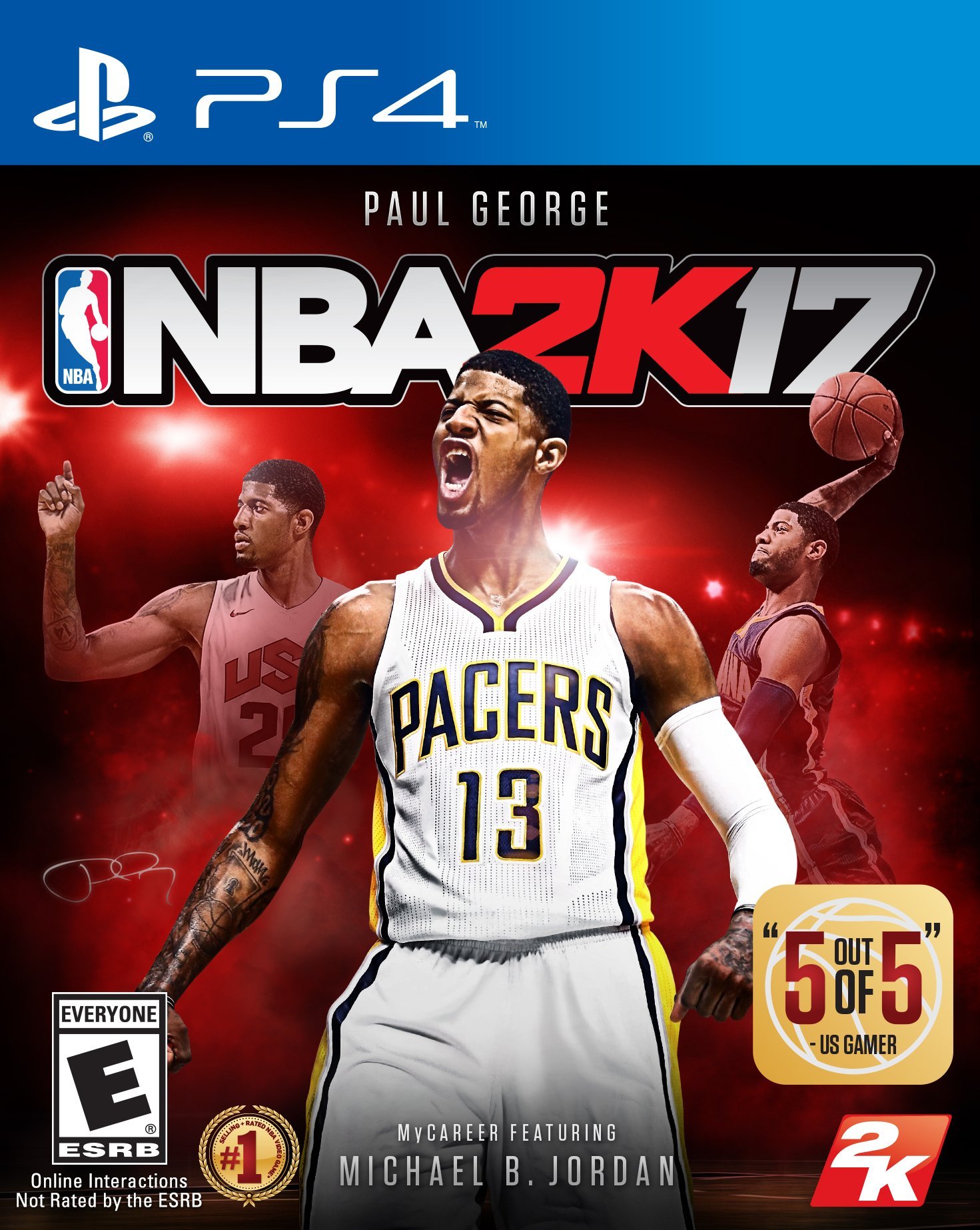 NBA 2K17 Standard Edition - PlayStation 4 (Renewed)