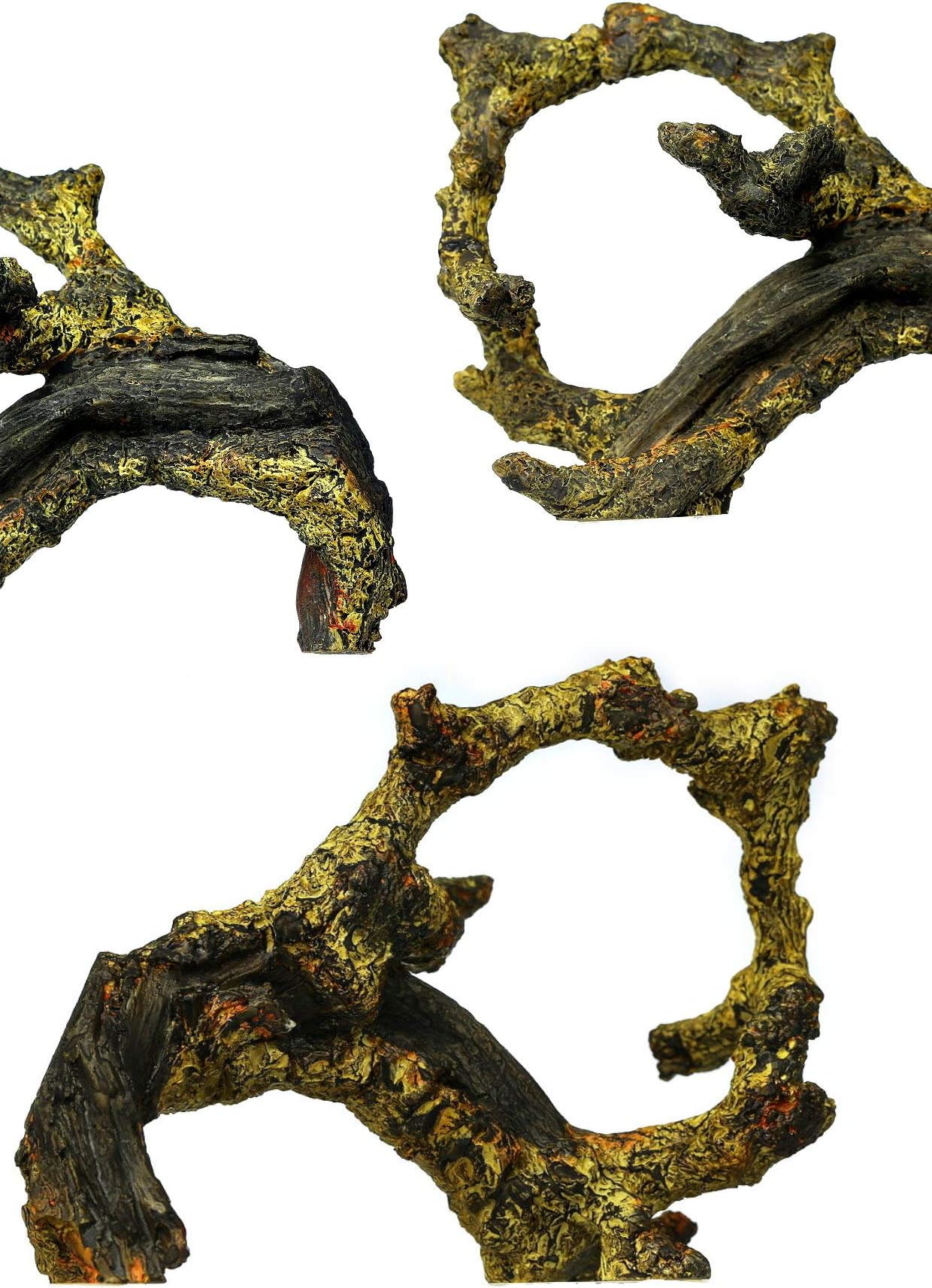Corisrx Driftwood for Aquarium Decoration Freshwater Fish Tank Plant Shrimp Decor (CO-059)