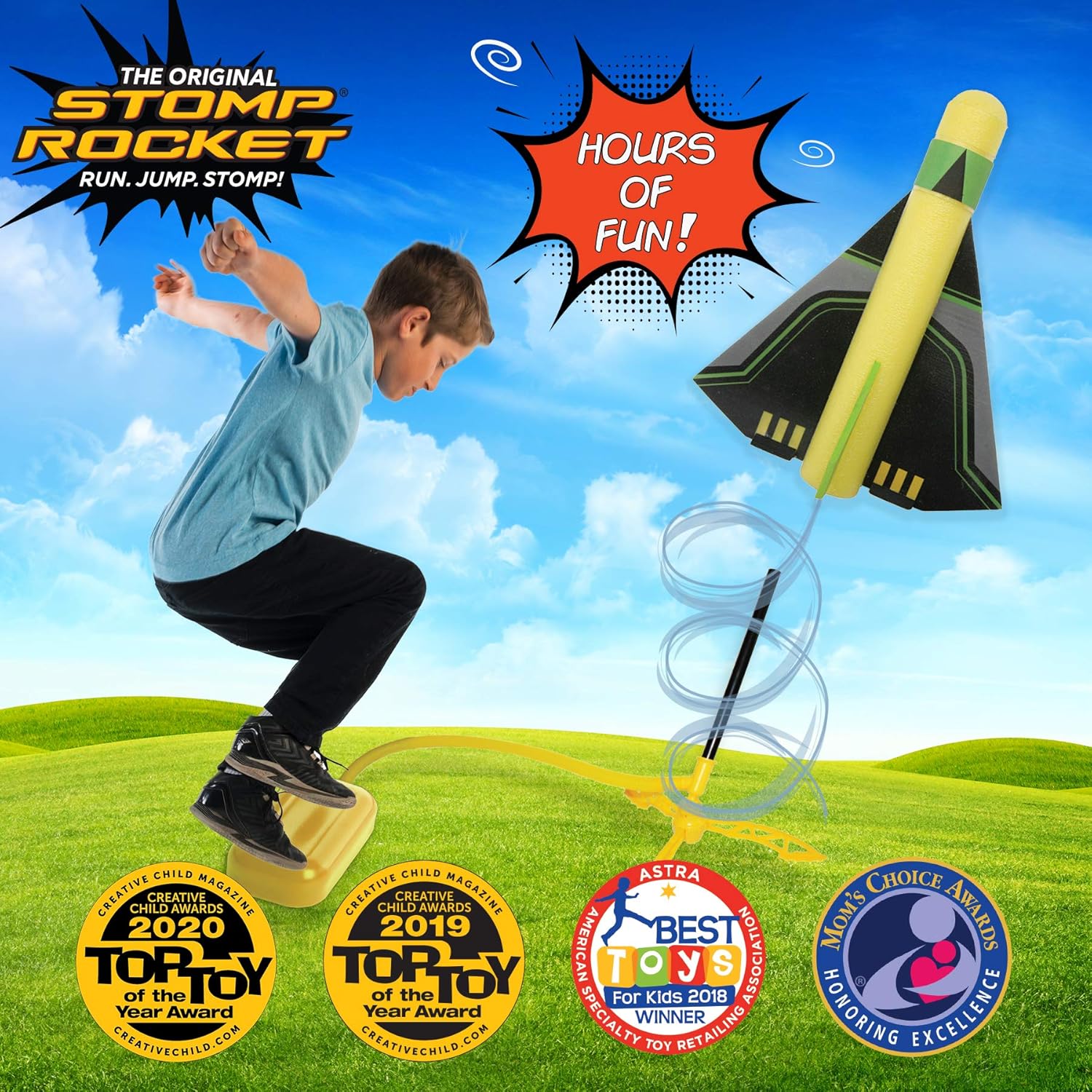 stomp rocket stunt planes target
