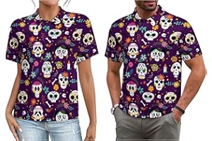GokePoyan Matching Golf Shirts for Couples,Funny Golf Shirt for Men Women His and Hers Matching Outfits,Moisture-Wicking