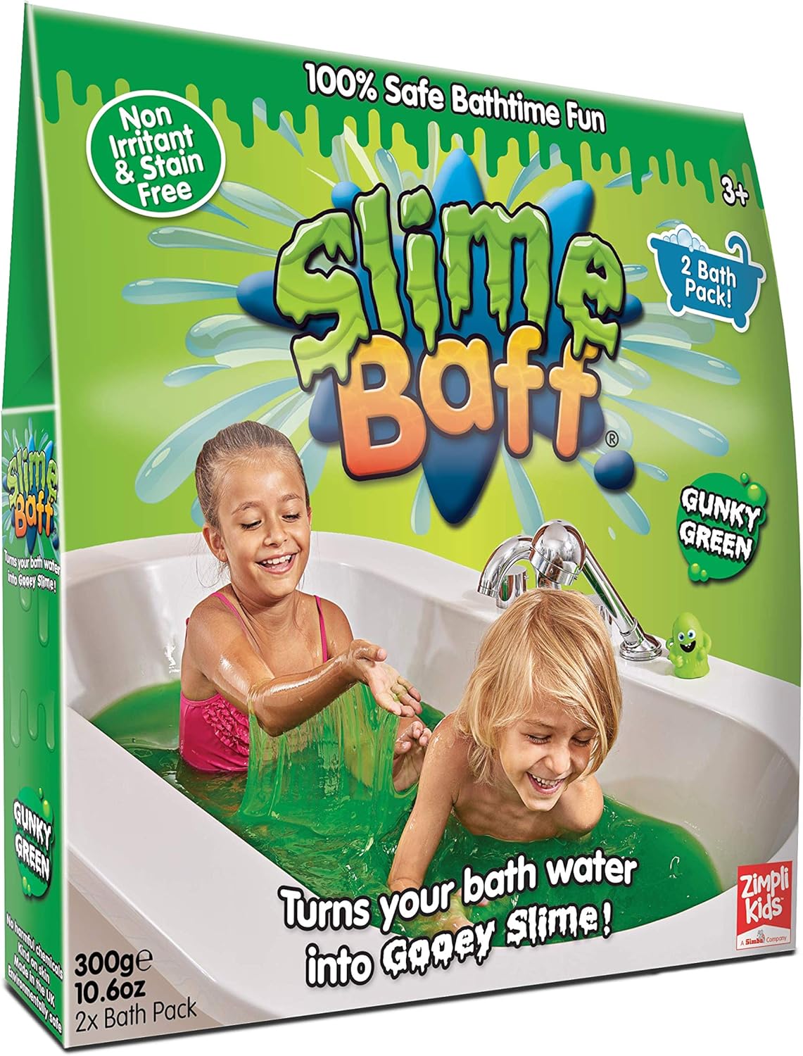 Zimpli Kids Slime Baff Bath Powder, Green 300 g Amazon.co.uk Toys & Games