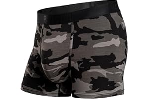 BN3TH Men's Classic Icon Trunk Underwear with the Orignal 3-D Pouch Technology - Breathable, Anti-Chafing, Athletic Design