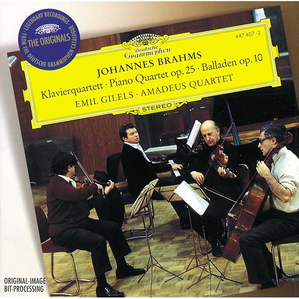 Johannes Brahms, Emanuel Ax, Isaac Stern, Cho-Liang Lin, Jaime