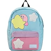 Bioworld Kirby Stars 17" Pink & Blue adult Backpack
