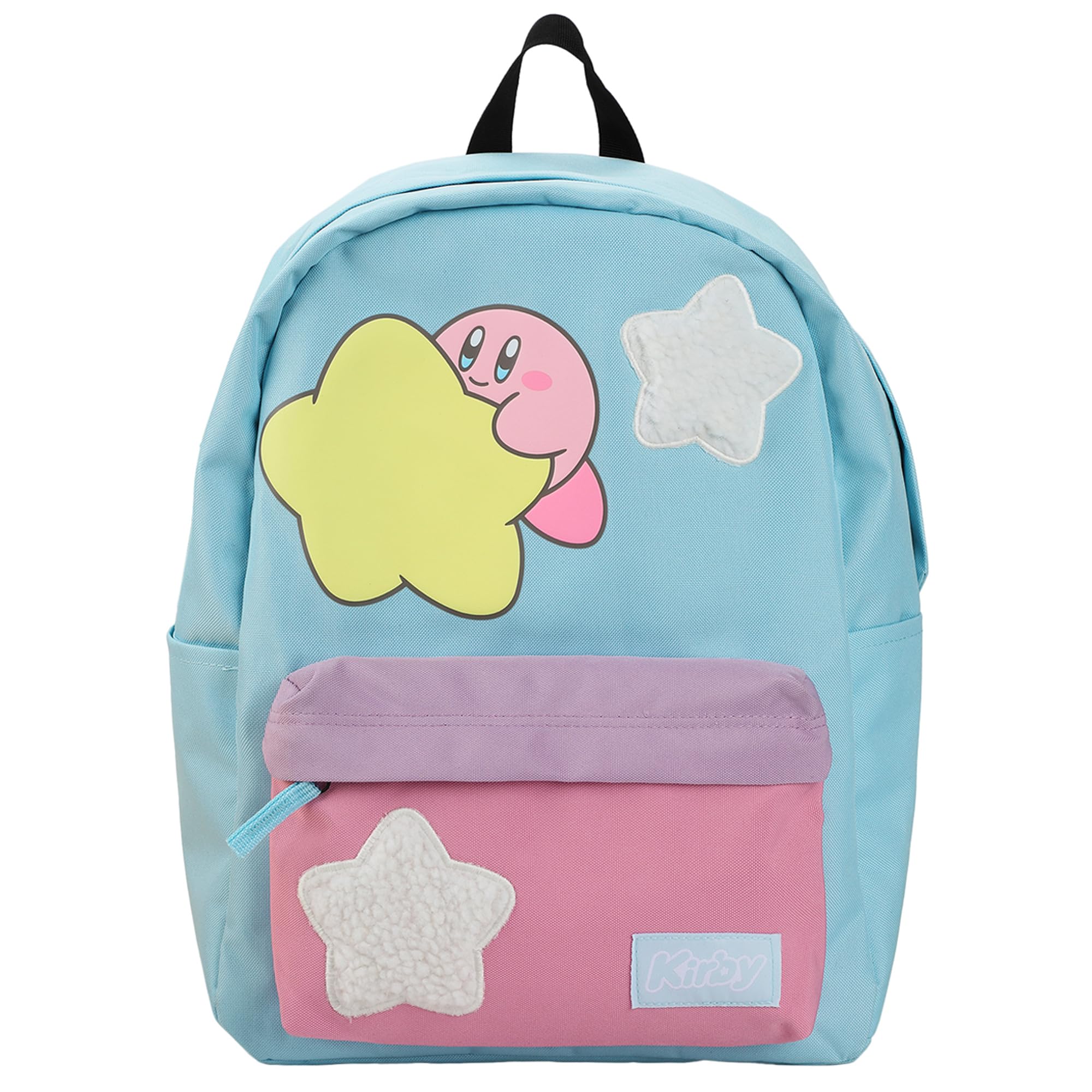Photo 1 of Bioworld Kirby Stars 17" Pink & Blue adult Backpack