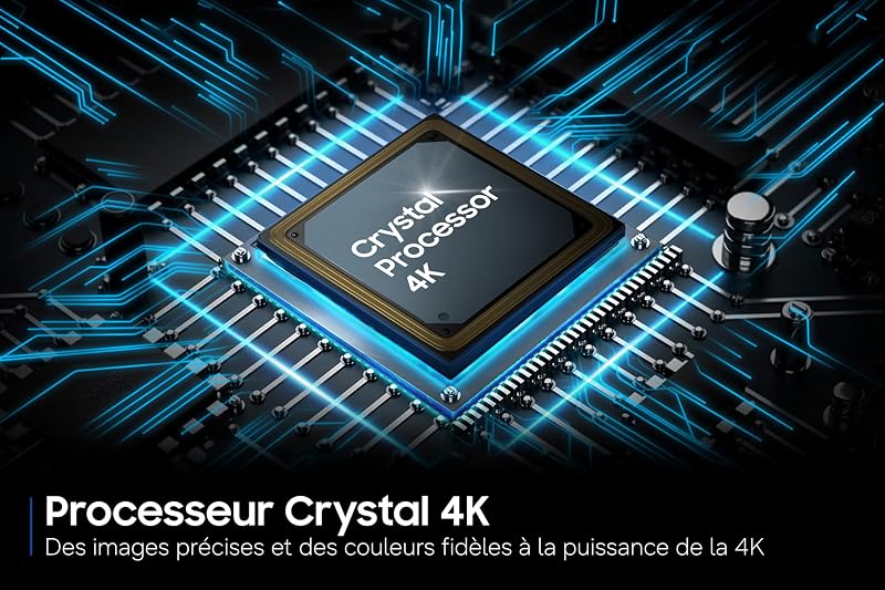 TV 55U8075H Crystal UHD 4K 55 pouces (138 cm) Smart TV 2026