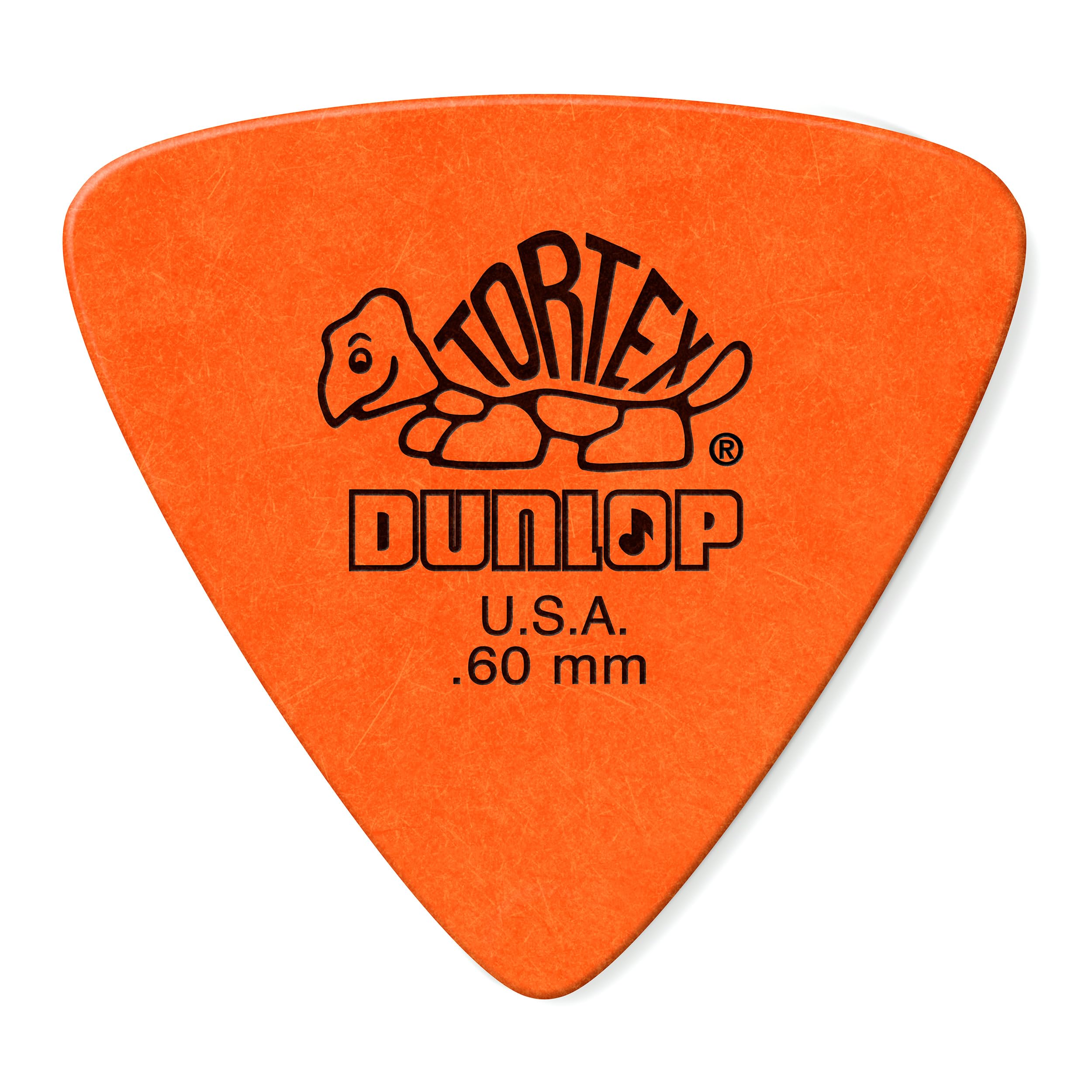 Jim Dunlop 431P.60 Tortex Triangle Player Pack 6 Picks