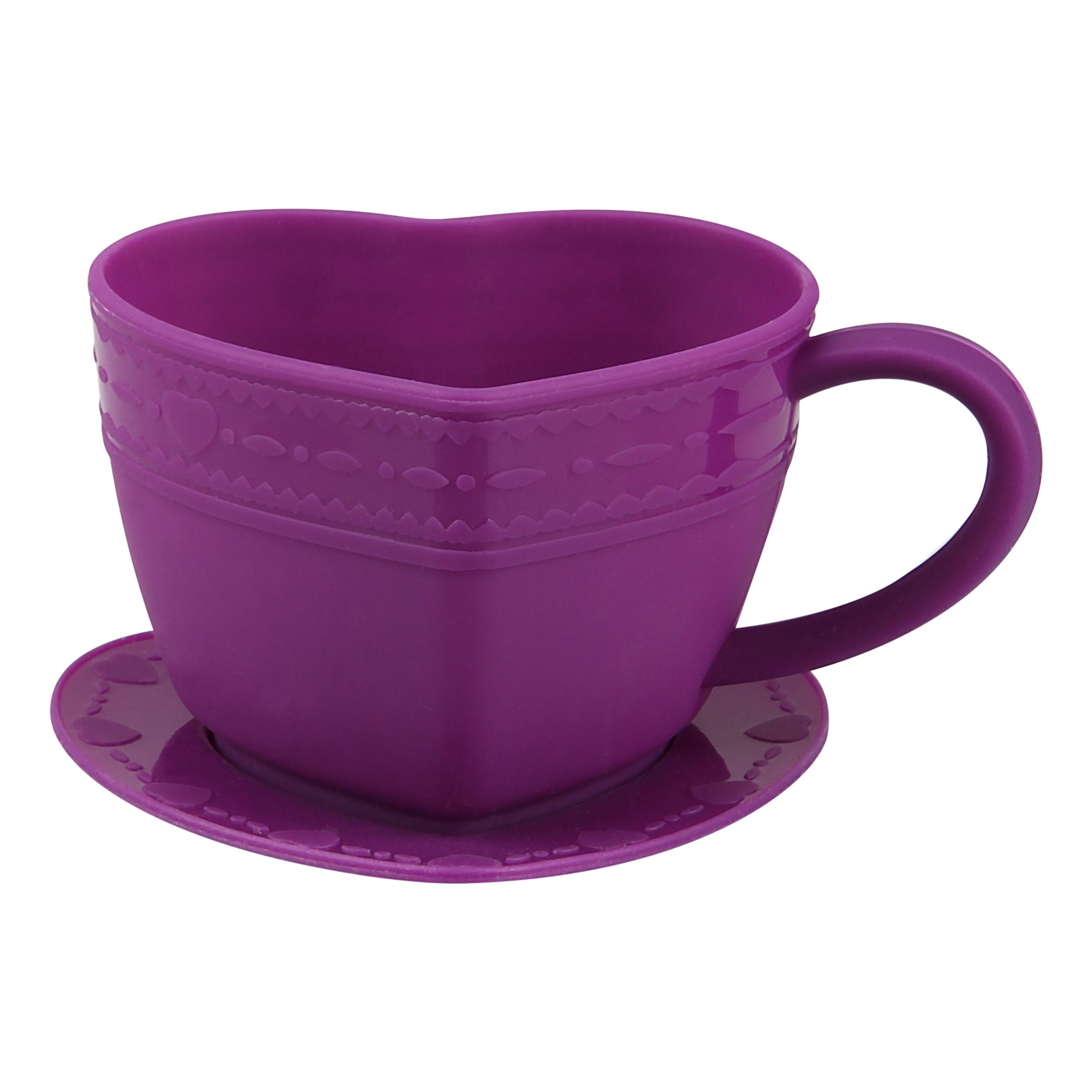 Dr. Oetker Silicone Cup Cake Mould, Purple, 5 x 5 x 2 cm