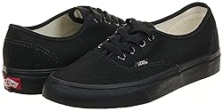 Vans Authentic, Black/Black, Size 6.5