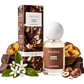 Pacifica Amber Cocoa Eau de Parfum &ndash; Warm Spiced Gourmand Perfume for Women with Cinnamon, Coffee, Vanilla &amp; Sandalwood, Long Lasting, Vegan, Cruelty-Free, Paraben-Free, 1 fl oz