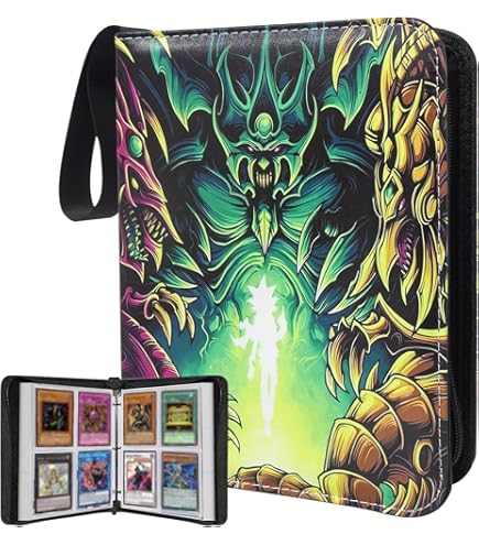 yugioh card binder amazon Amazon.com: DRZERUI Card Binder for YuGiOh Cards main image 0