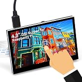OSOYOO 4.3 inch IPS LCD Capacitive Touc Screen Display 800&times;480 DSI Interface for Raspberry Pi 5 4 3 2 Model B B+ A+
