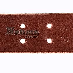 Men’s Classic Leather Belt, Double Prong Retro