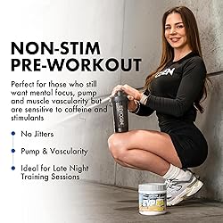 Evogen EVP 3D - Stim Free Pre Workout Powder for