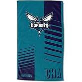 Northwest NBA Charlotte Hornets Oversized Microfiber Beach Towel, 40 x 72 Inches – Quick Dry, Sand Resistant, Lightweight, Highly Absorbent, Riser Design