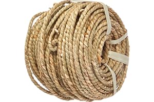 Commonwealth Basket Basketry Sea Grass #3 4-1/2mmx5mm 1-Pound Coil, Approximately 210-Feet