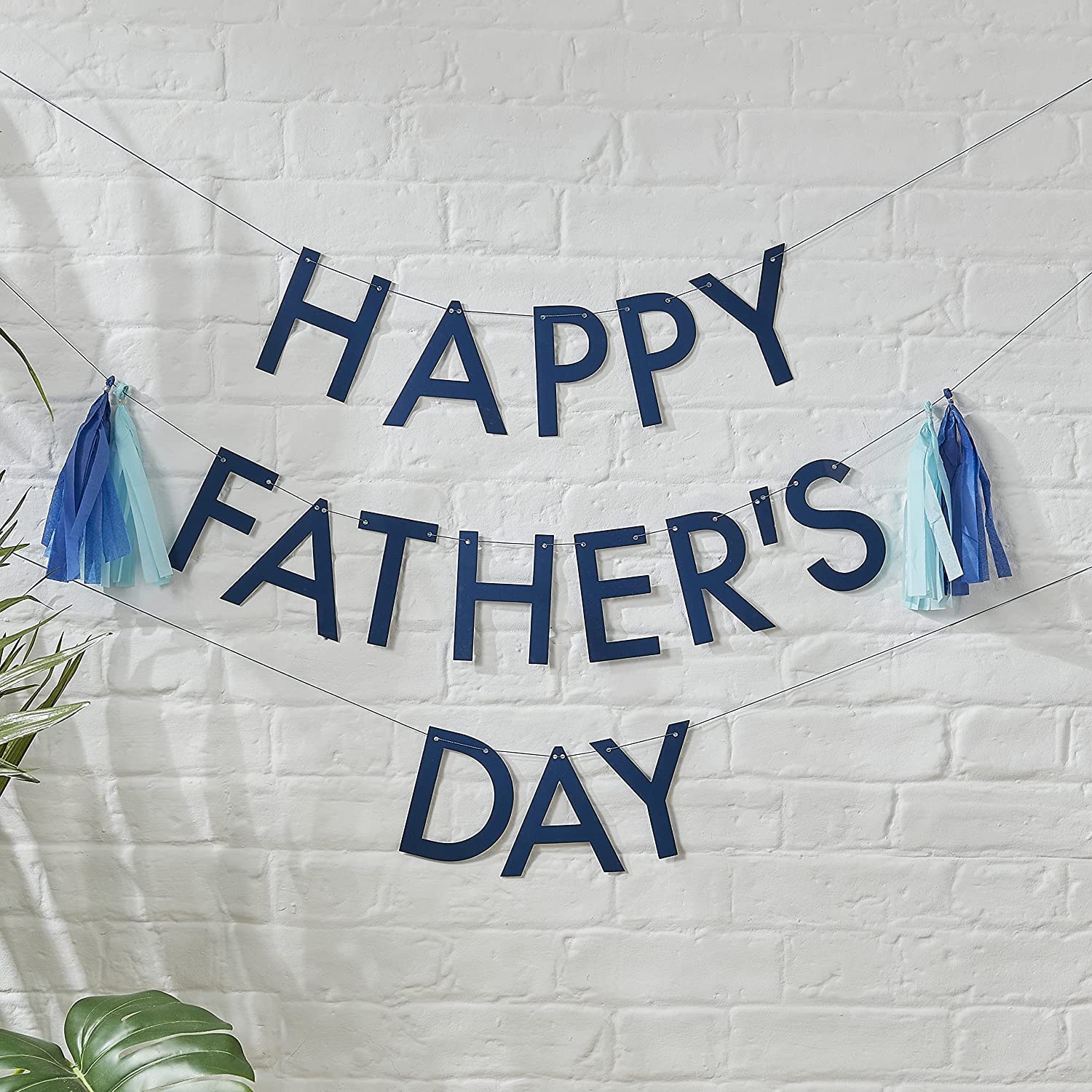 Ginger Ray Best Dad Ever Happy Father's Day Eco Bunting Decoration Banner