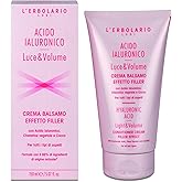 L'Erbolario Hyaluronic Acid Light and Volume Conditioner Cream - Hair Conditioner for Women and Men with Keratin and Coconut - All Hair Types - 5.1 oz