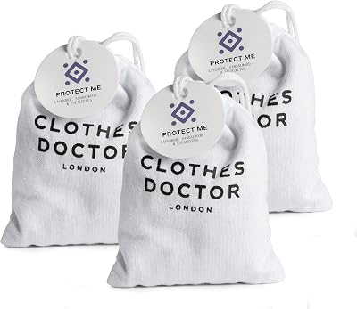 Clothes Doctor Natural Moth Repellent Scent Bags 3 Month Fragrance