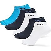 BOSS Men's Solid Cotton Stretch Socks (5-Pack)