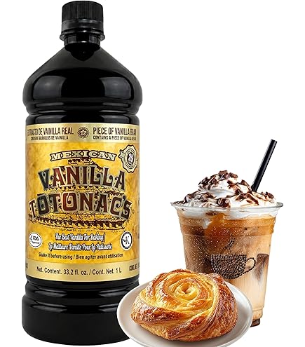 Amazon.com: Mexican Vanilla Totonac's Pure Vanilla Flavoring, 33.2