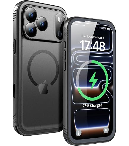 Amazon.com: GOLDJU Magnetic for iPhone 17 Pro Case-Waterproof