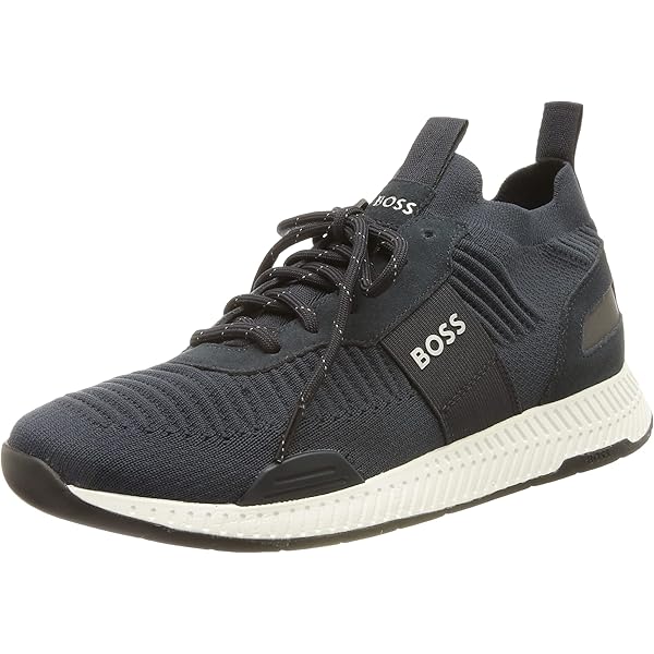 Amazon.com | Hugo Boss Cedric Mixed Material Sneakers Bright